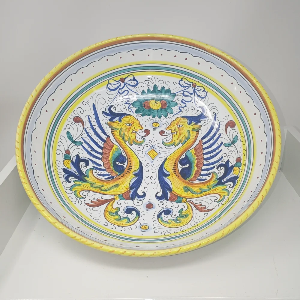 Sambuco Deruta Italian Ceramic Plate